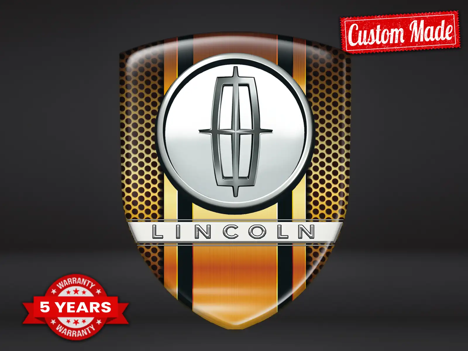 Lincoln Custom Vinyl Stickers Cars Limited Star Minimal